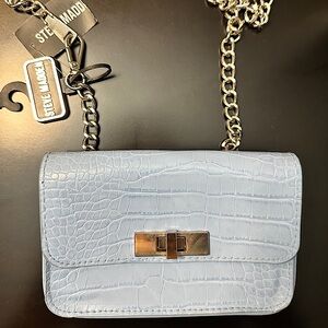 Blue Steve Madden crossbody
